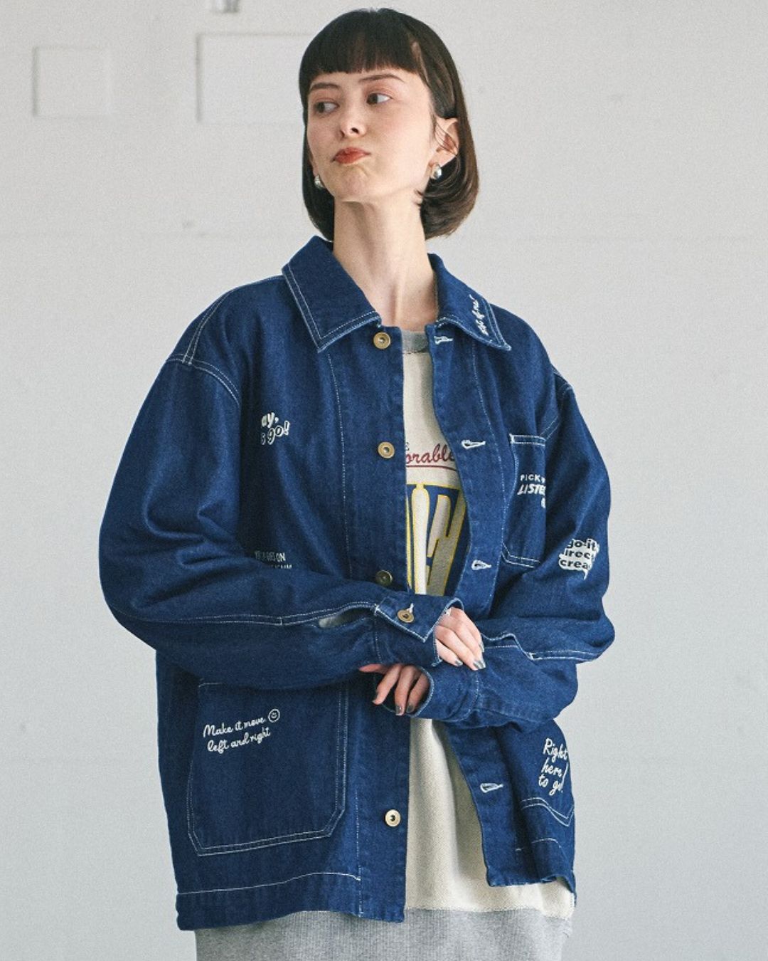 Doodle Denim Jacket
