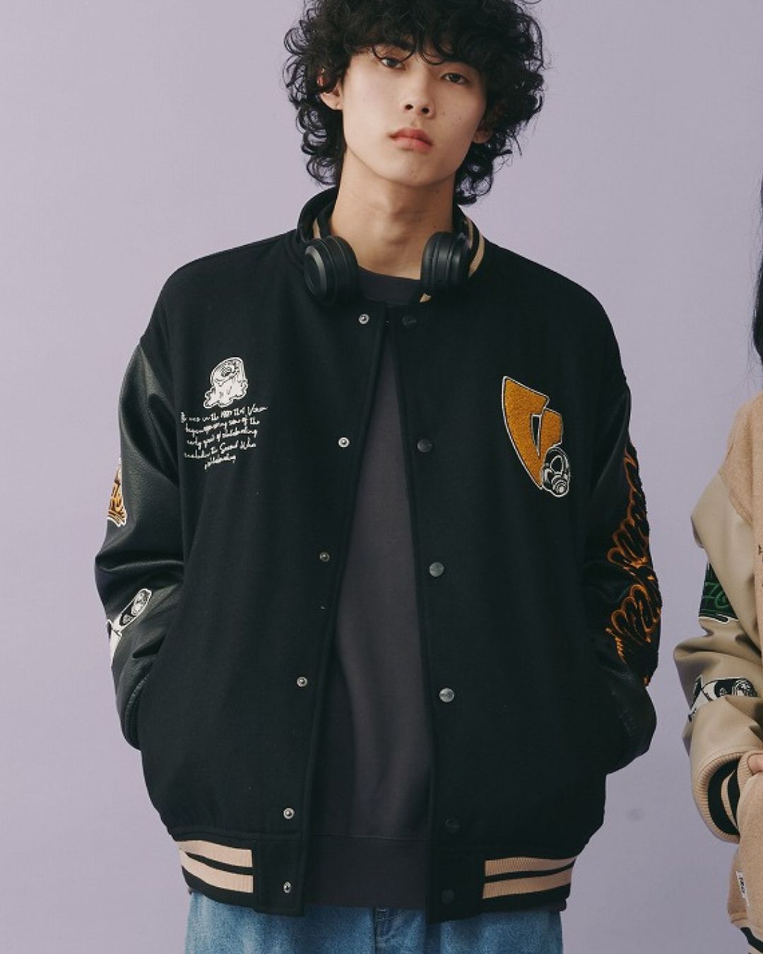 GHOST SKATER VARSITY JACKET
