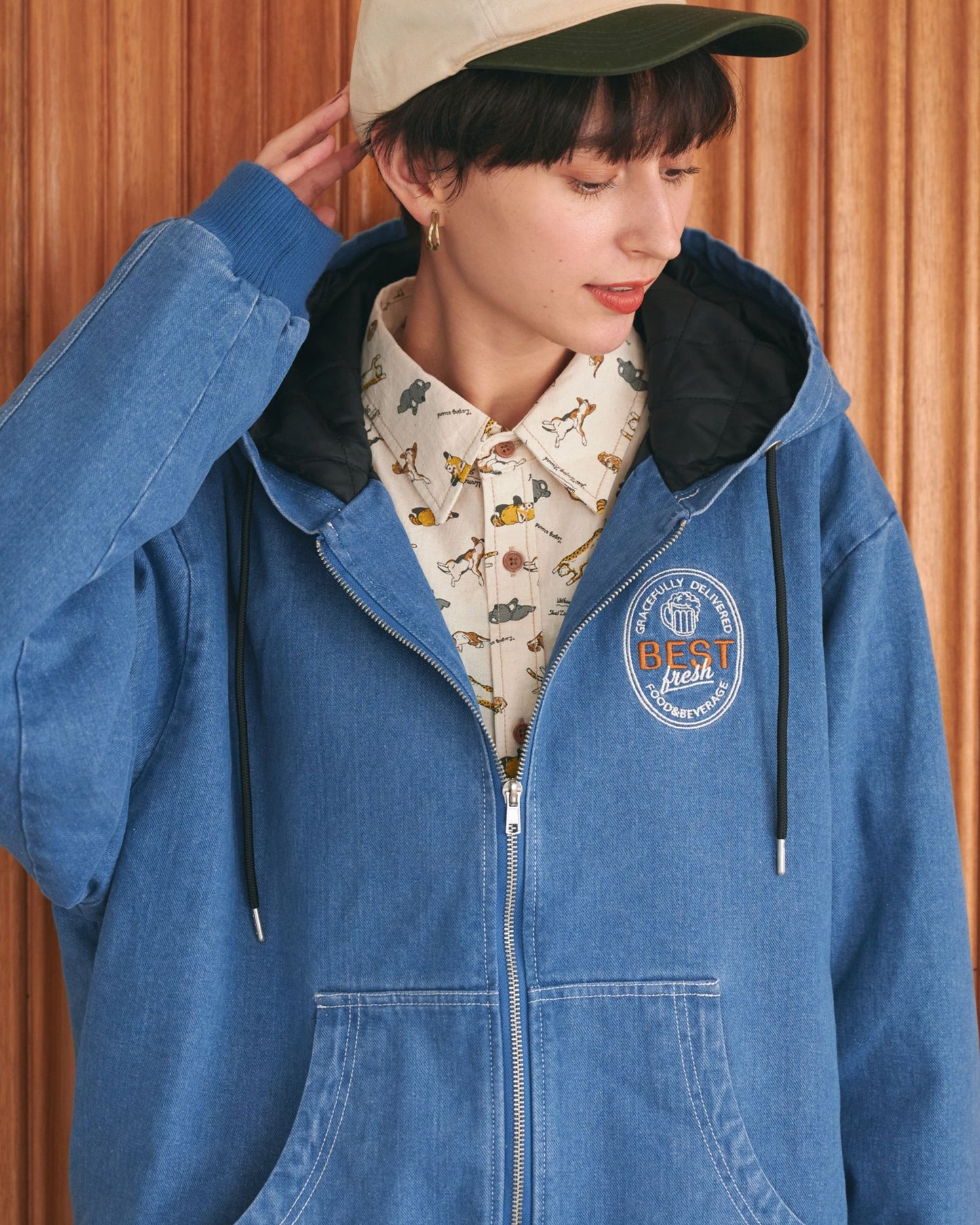 Pattern Cotton Shirt