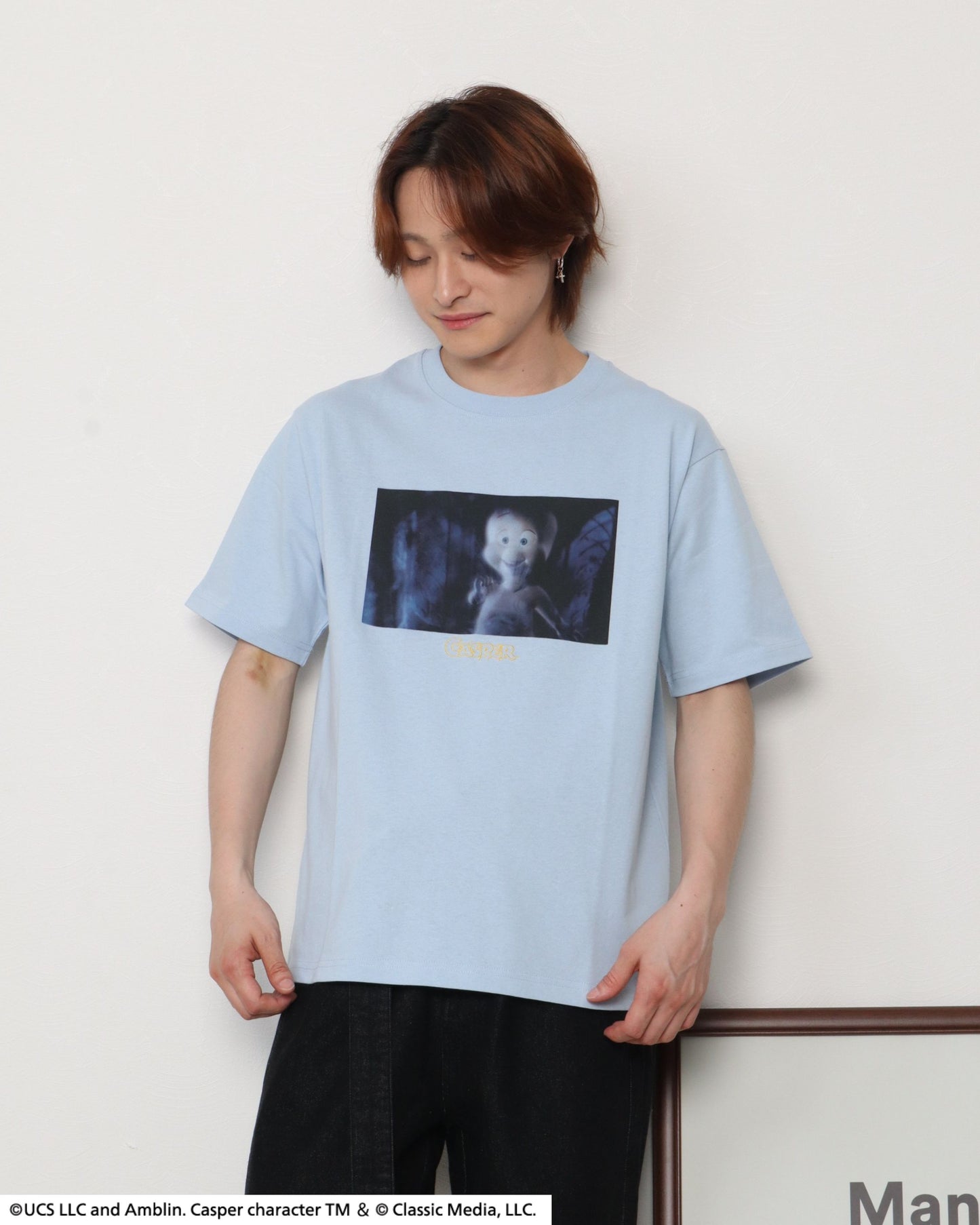 【キャスパー】フォトプリントTシャツ