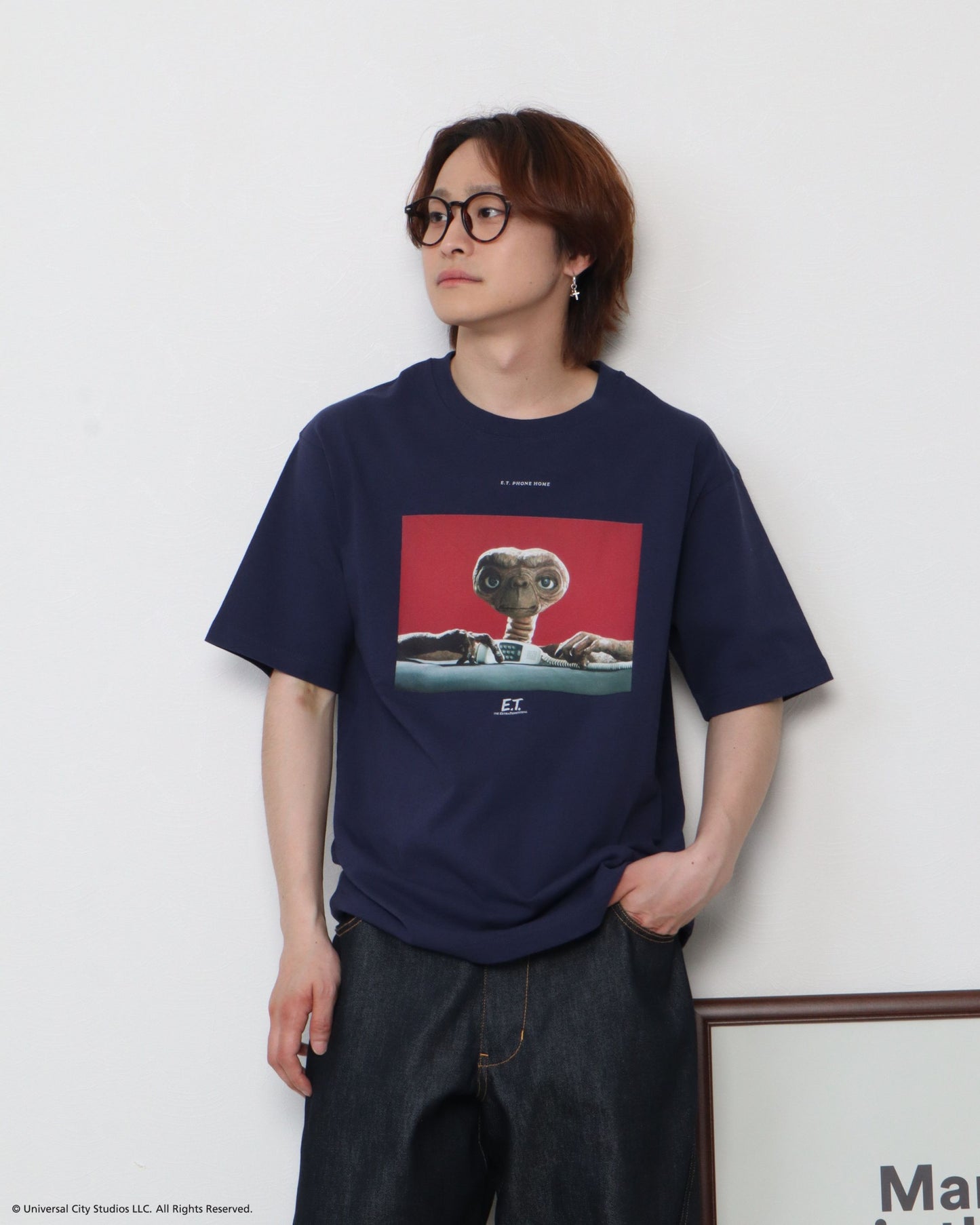 【E.T.】フォトプリントTシャツ