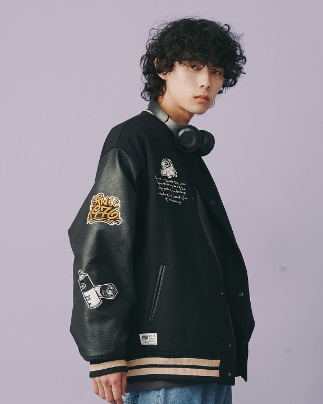 GHOST SKATER VARSITY JACKET