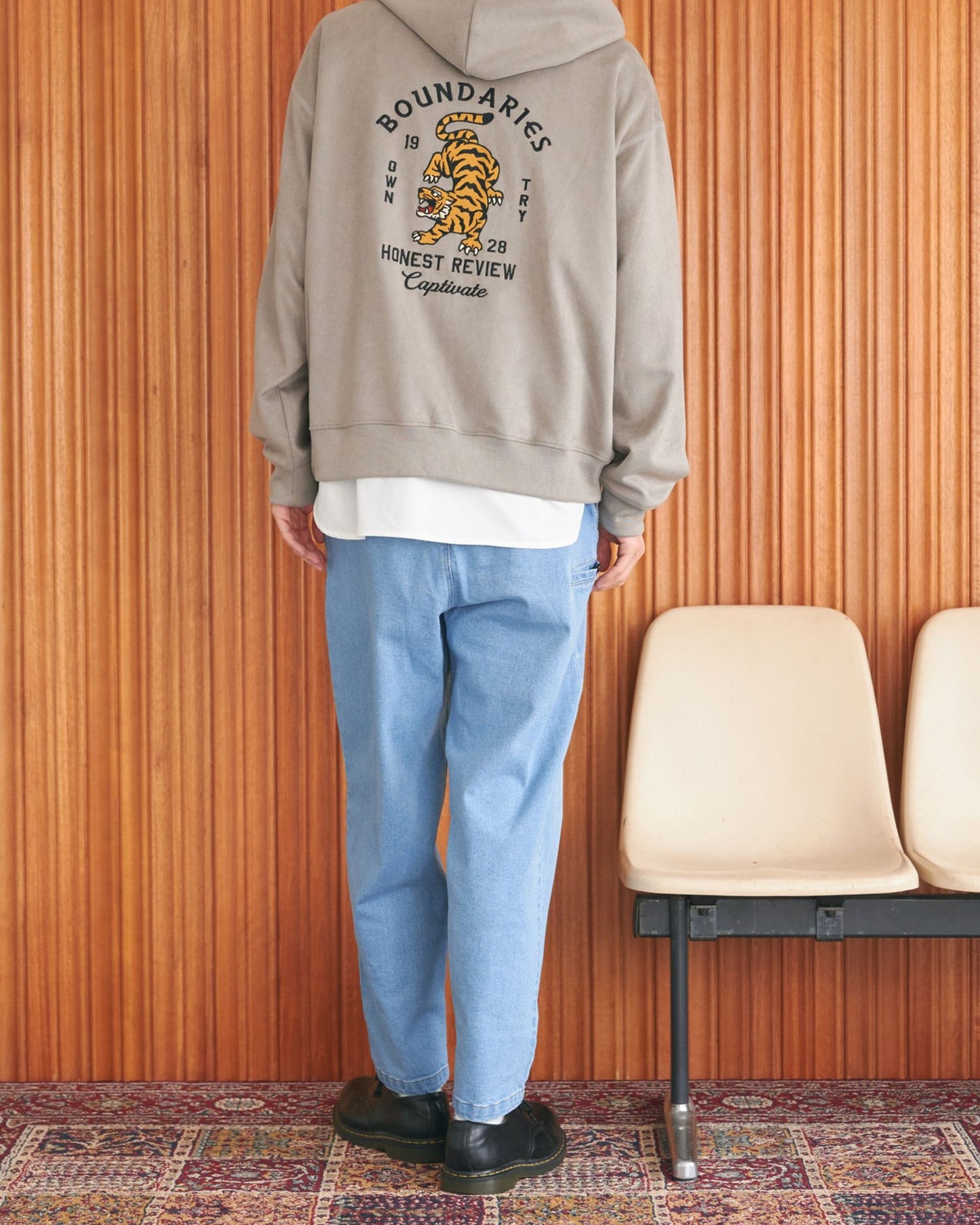 Wide Tapered Denim