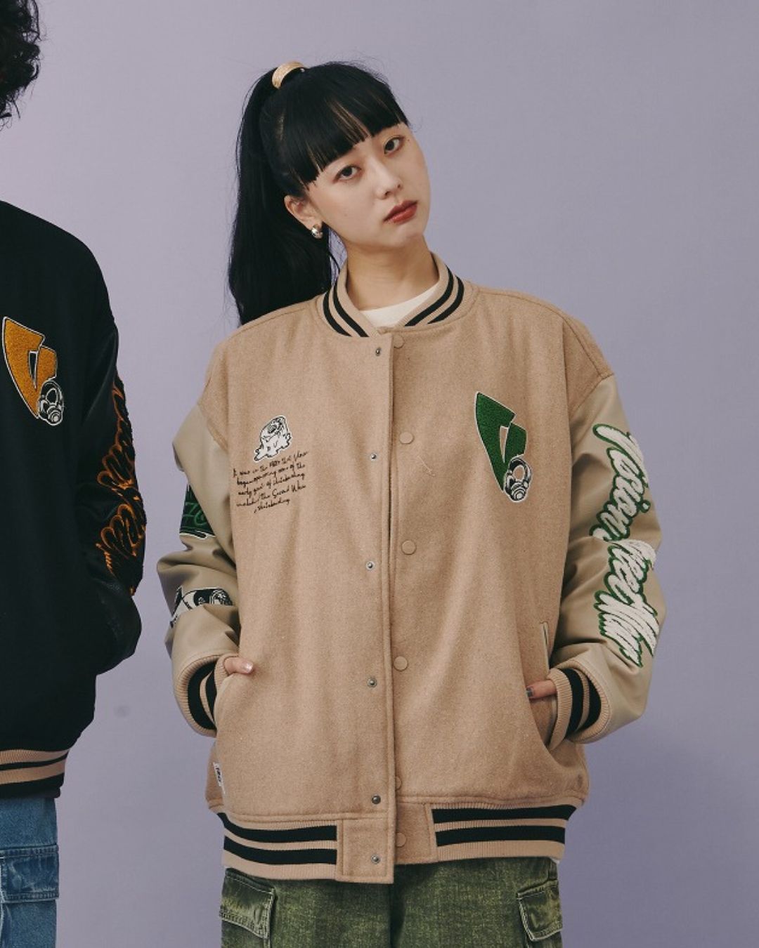 GHOST SKATER VARSITY JACKET