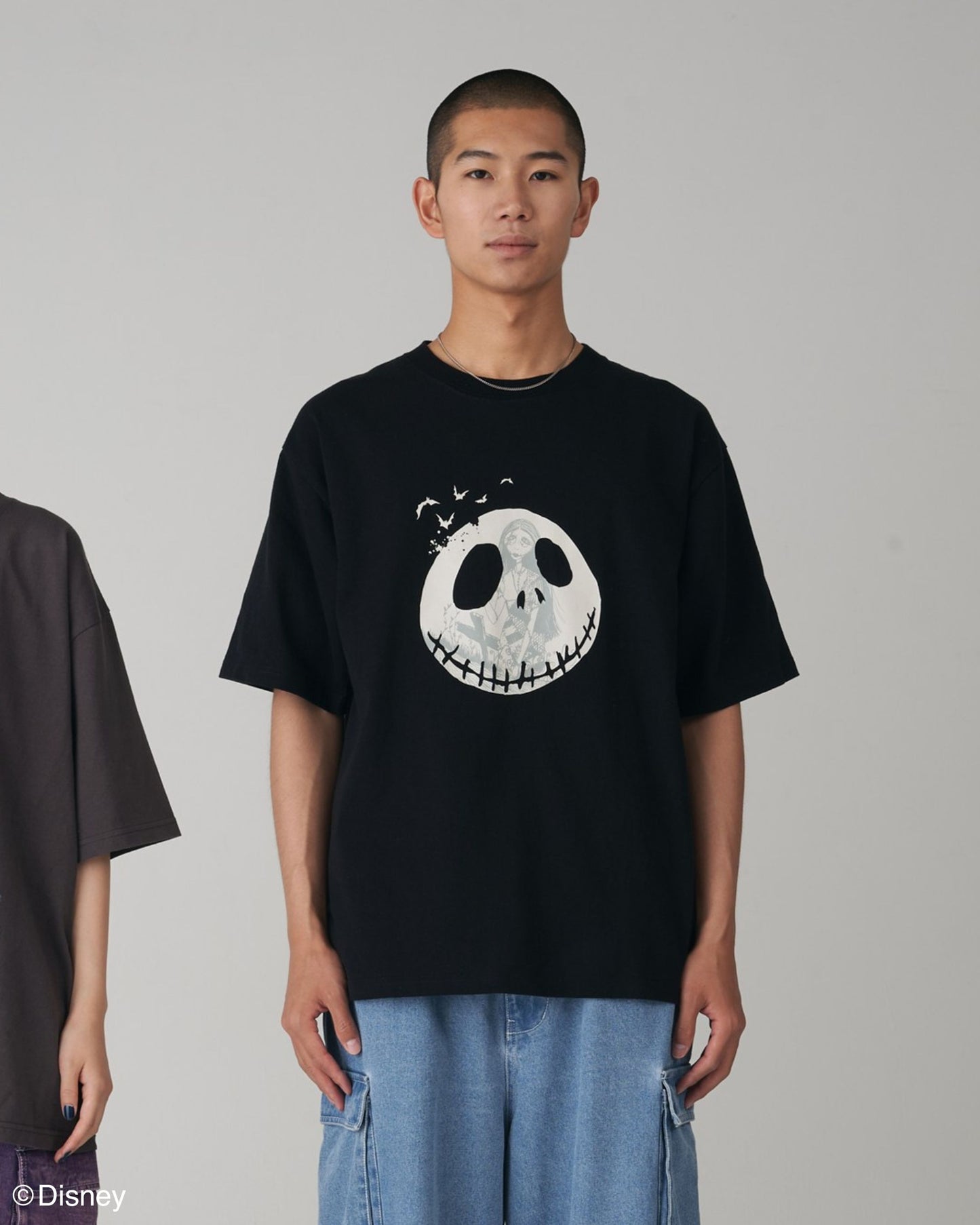 【ナイトメアー・ビフォア・クリスマス】Jack Face Tee