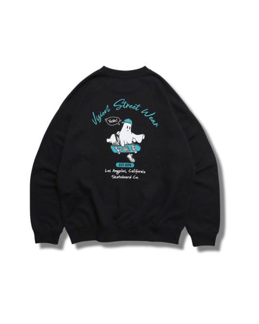 Arch Ghost Sweatshirt / ゴーストカレッジロゴスウェット