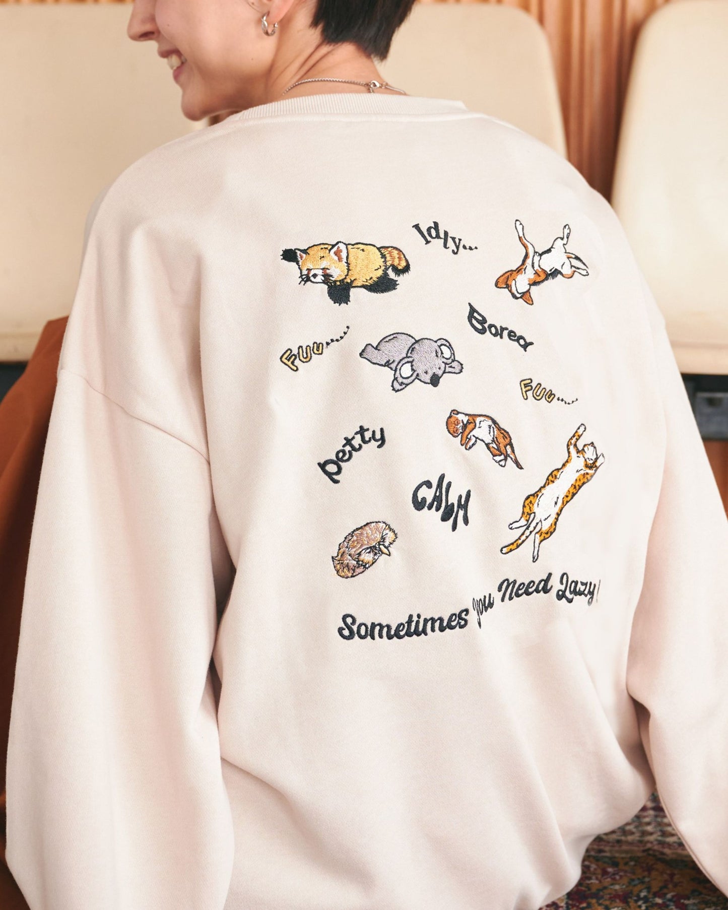 Sleepy Animals Sweatshirt