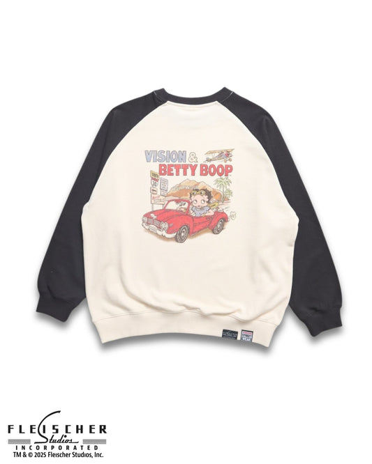 【BETTY BOOP™】 Drive Sweatshirt