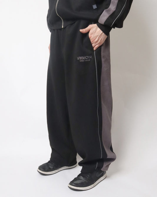 Fake suede track pants / フェイクスエードトラックパンツ