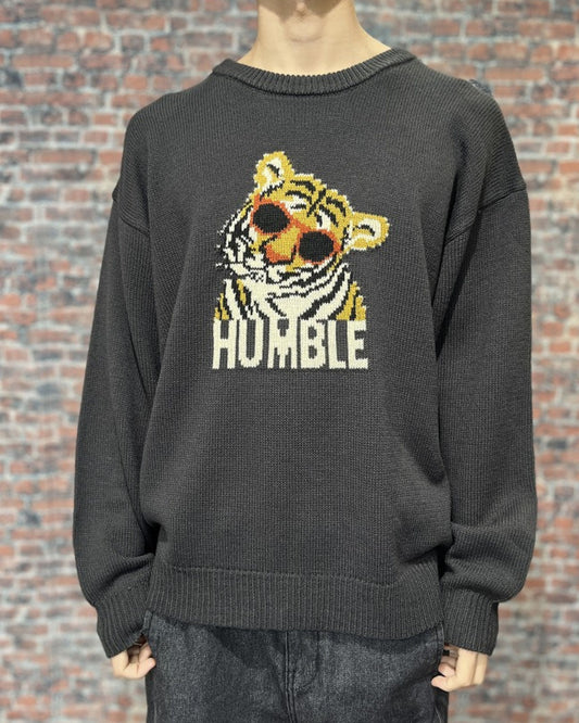Tiger Jacquard Knit