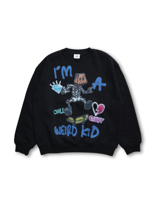 【guernika】Skull Skater Sweatshirt / スカルスケーターグラフィック スウェット