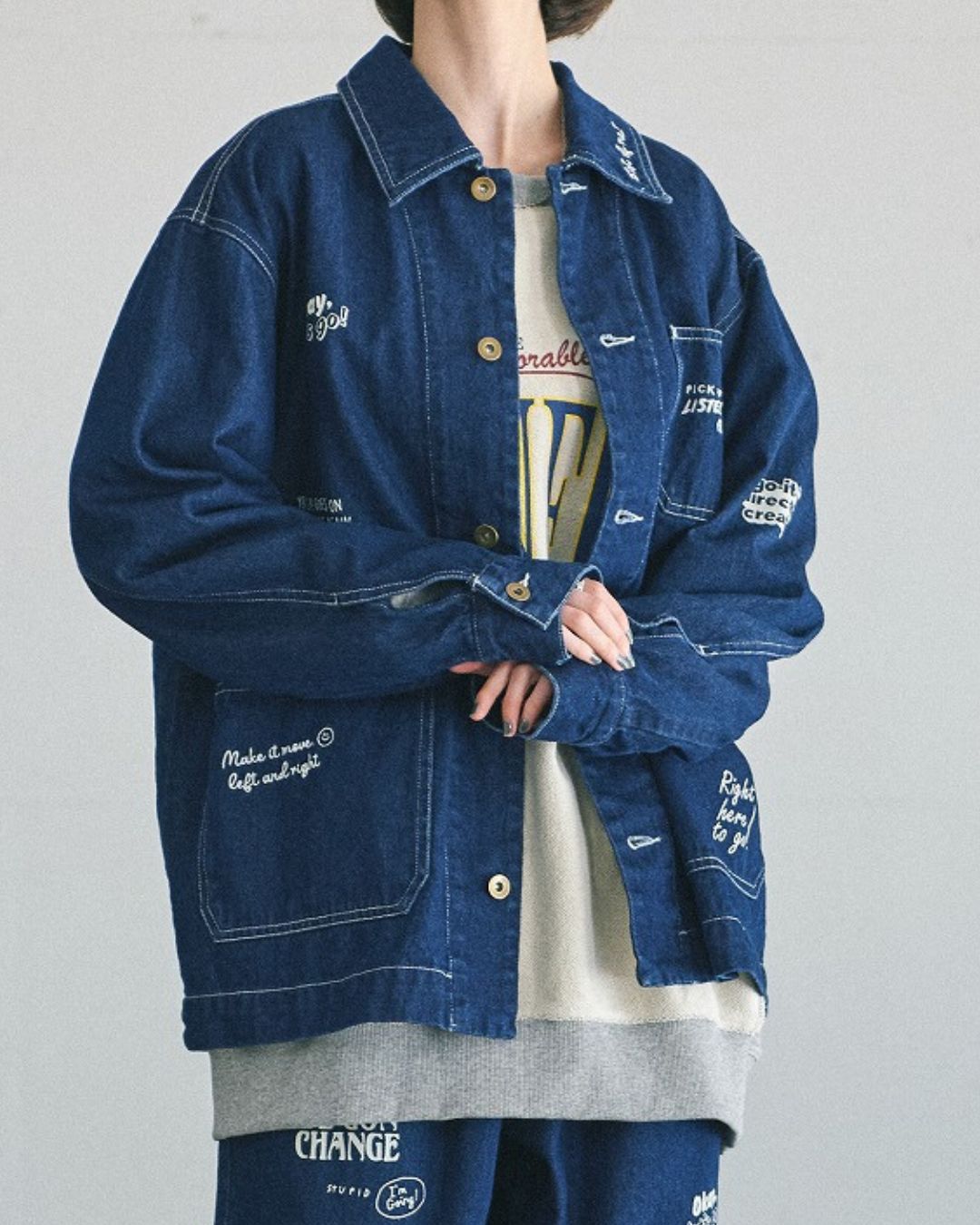 Doodle Denim Jacket