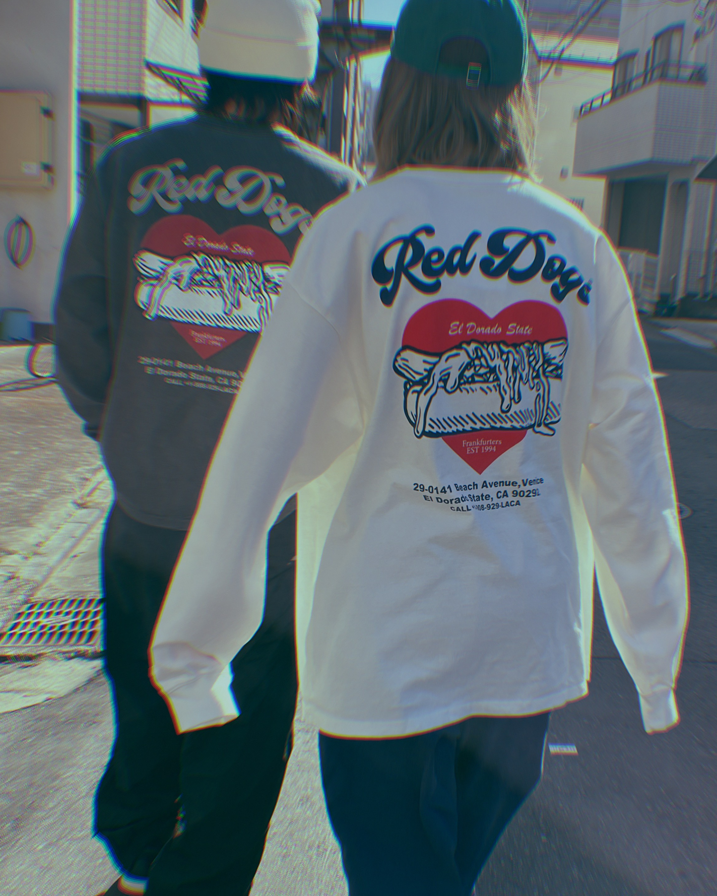 【RedDogs】ピグメントハートロンTee