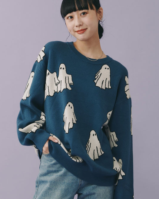 Ghost Pattern Knit