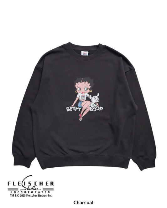 【BETTY BOOP™】 Front Back Sweatshirt