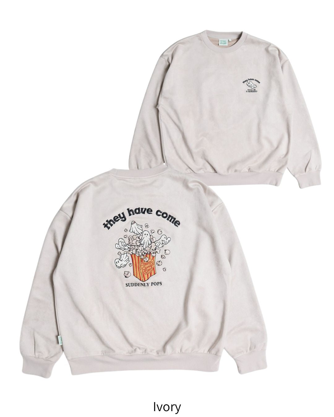 Ghost Suede Sweatshirt