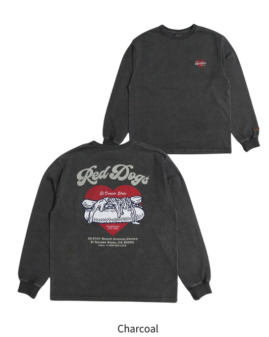 【RedDogs】ピグメントハートロンTee
