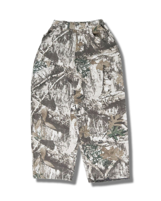 Double Knee Camo Pants / ウエストドローコード ダブルニーカモパンツ
