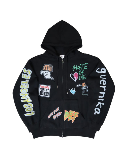 【guernika】All-Print Zip Hoodie