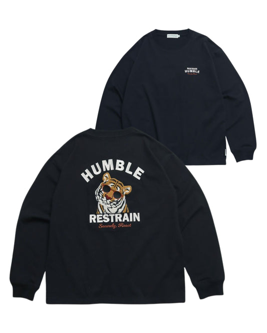 タイガー刺繍ロンT