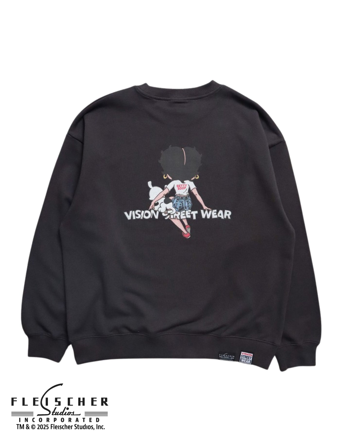 【BETTY BOOP™】 Front Back Sweatshirt