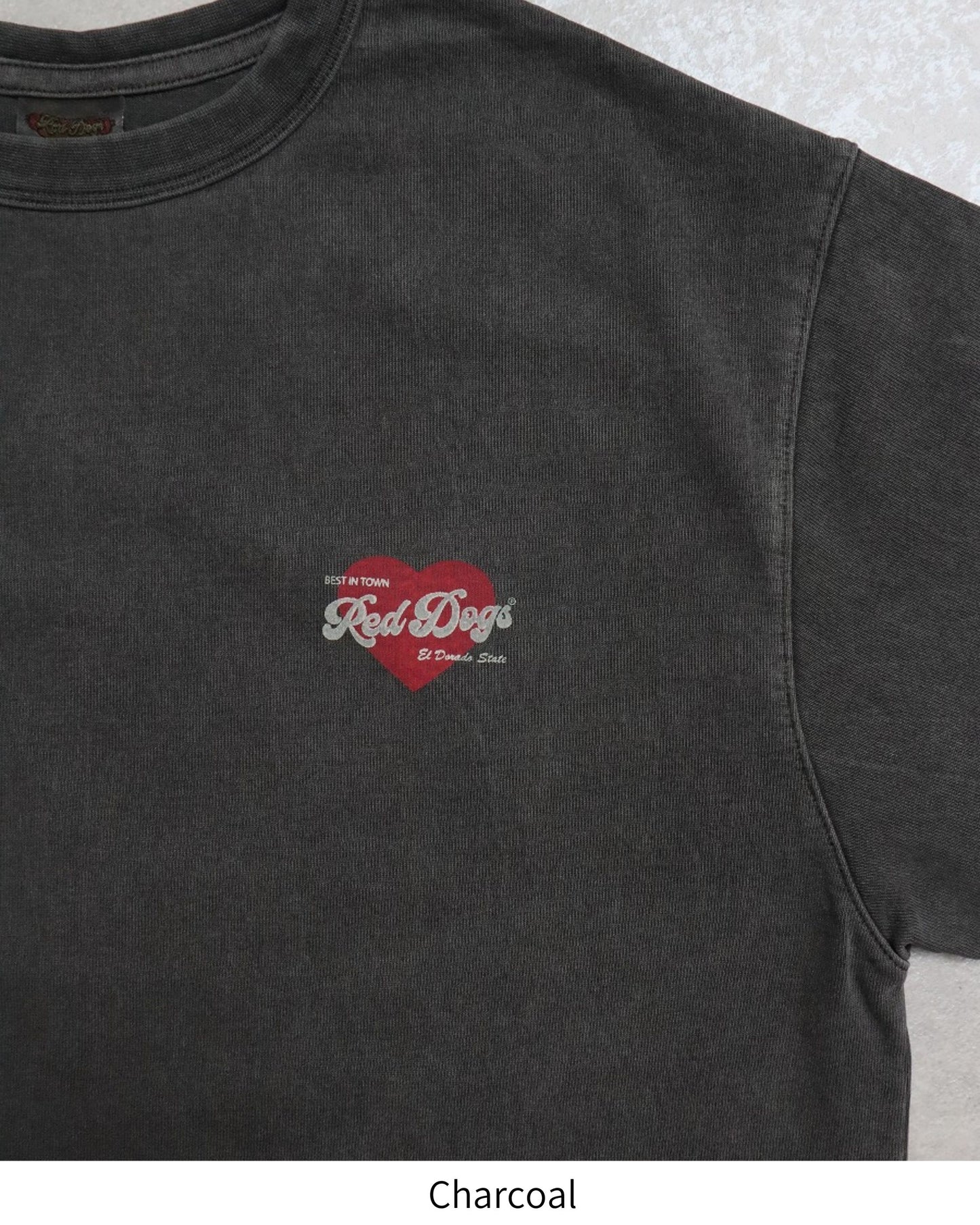 【RedDogs】ピグメントハートロンTee