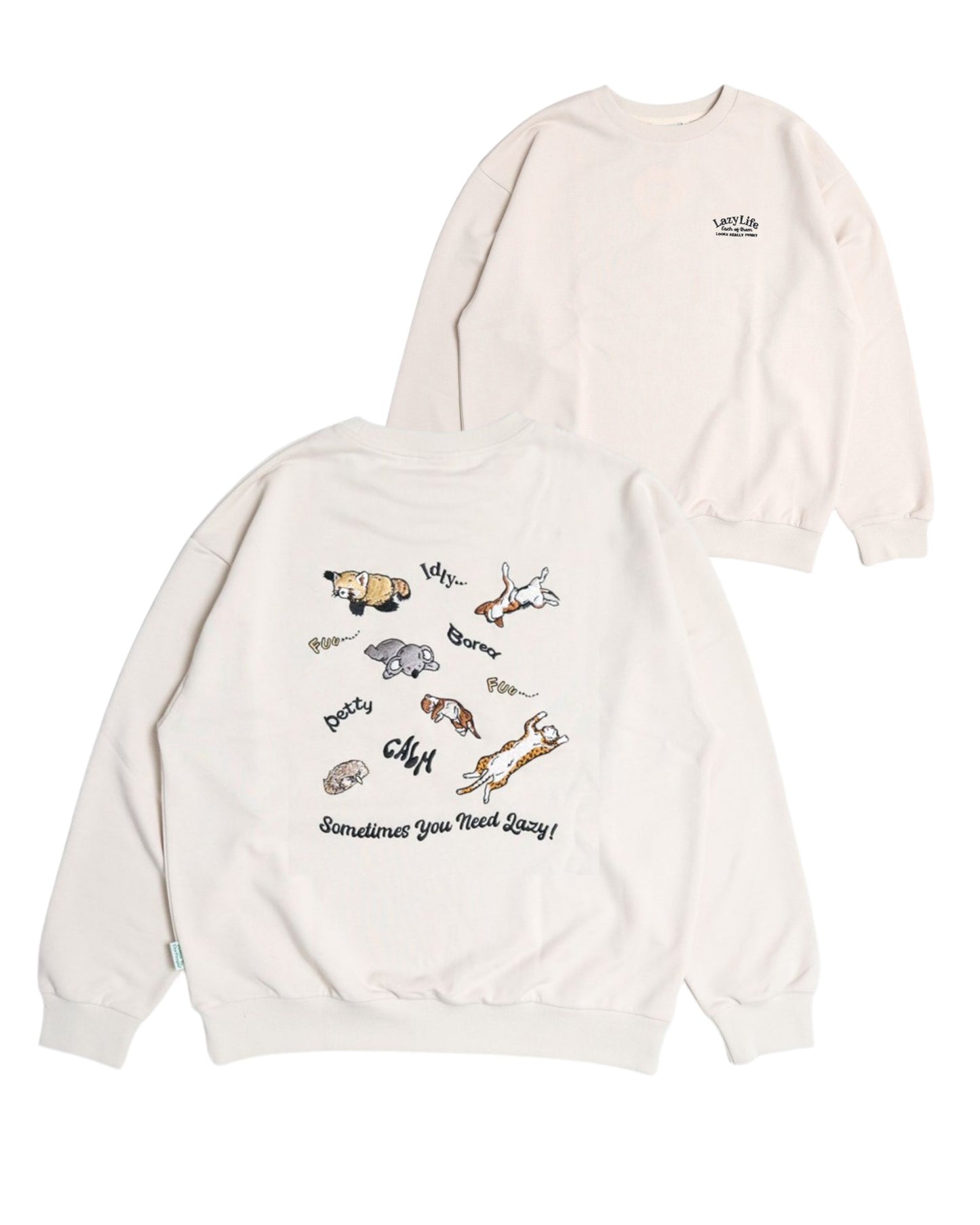 Sleepy Animals Sweatshirt