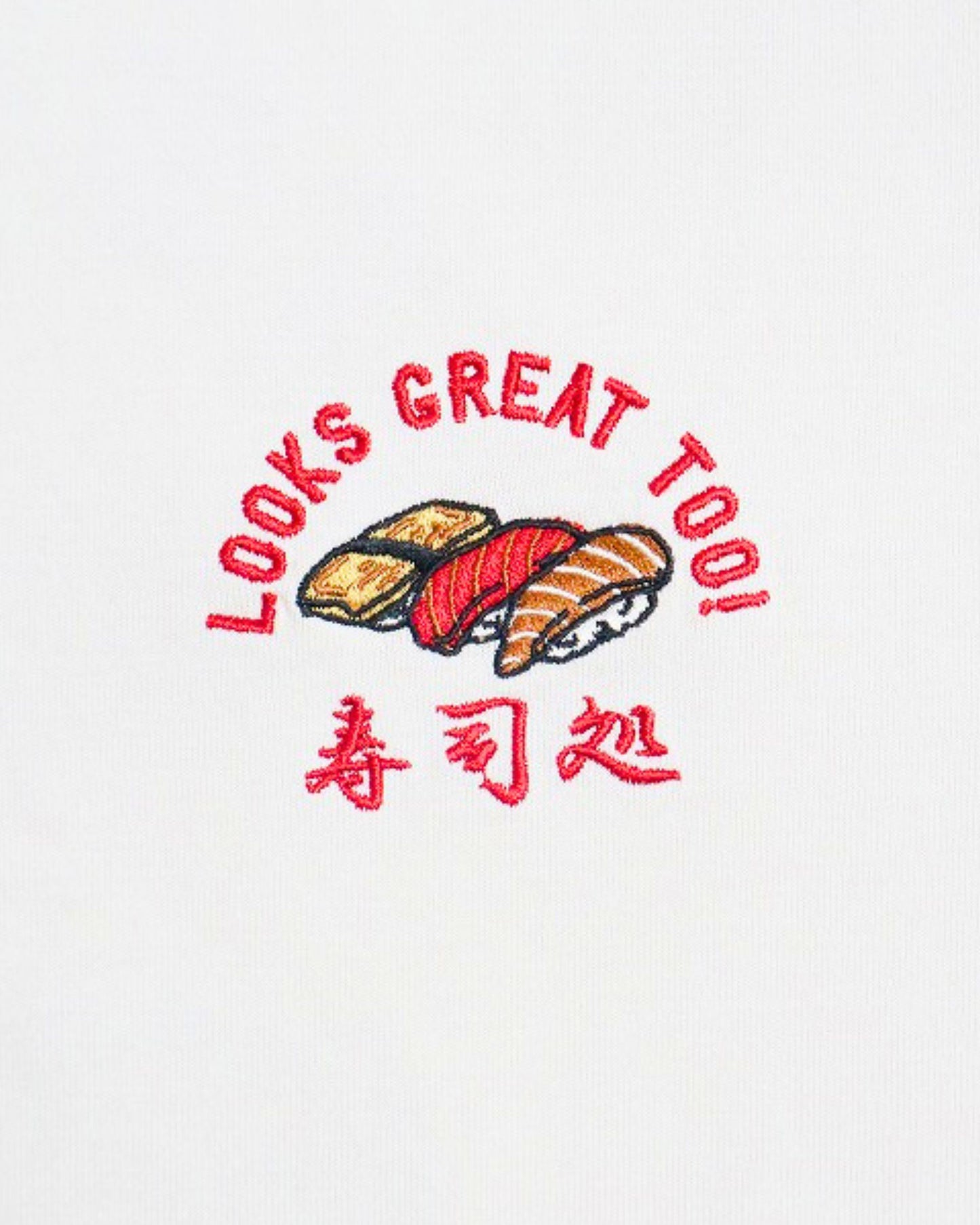 【JapanSeries】SUSHI Embroidered Tee