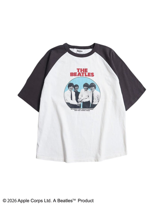 【ビートルズ】レコード柄ラグランT