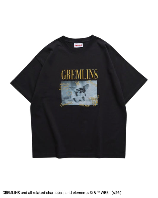 【グレムリン】ギズモ ラクガキ刺繍フォトT