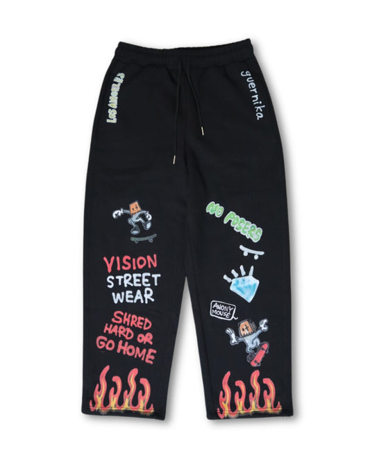 【guernika】All-Print Sweat Pants