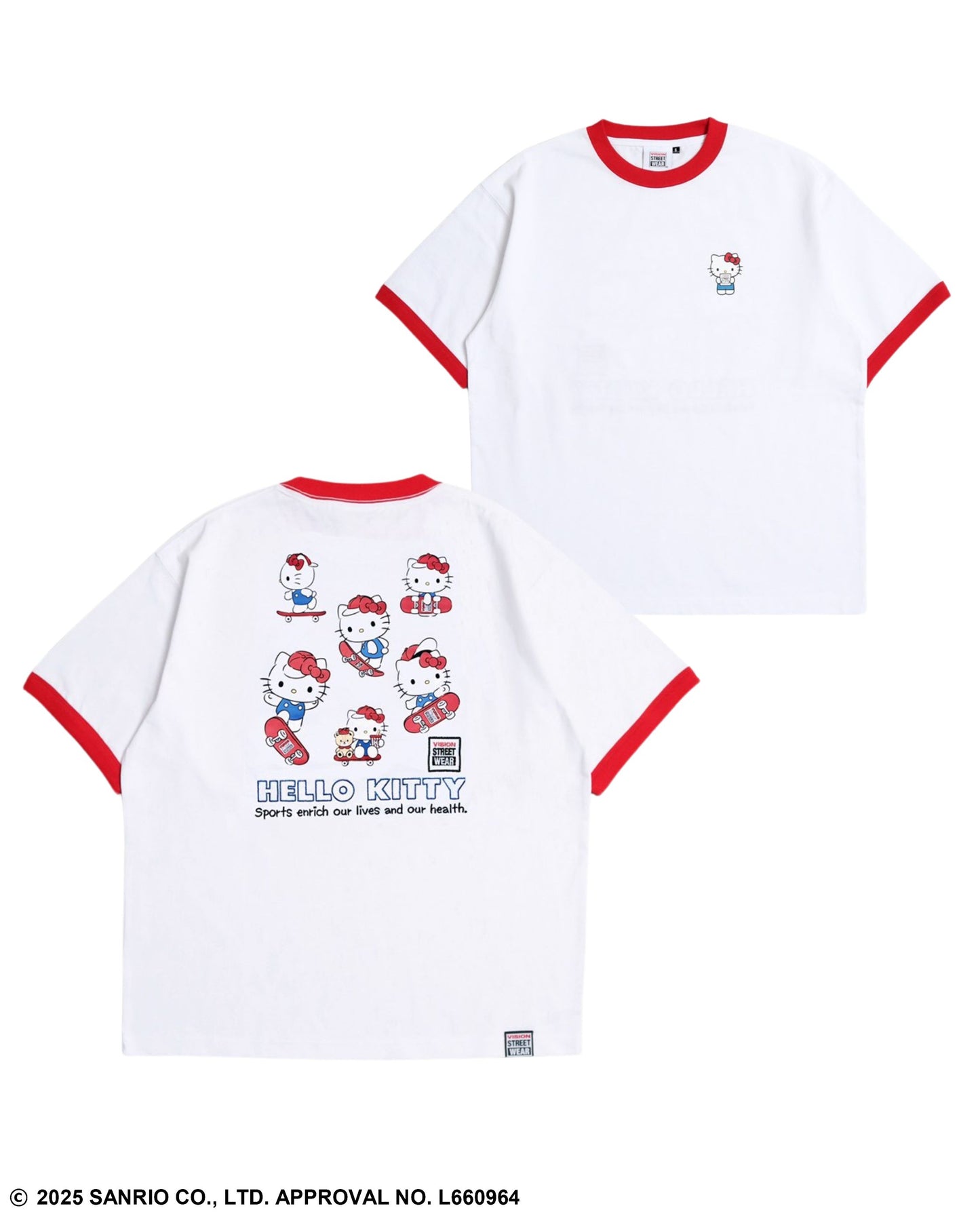 【サンリオキャラクターズ】Hello Kitty T-shirt