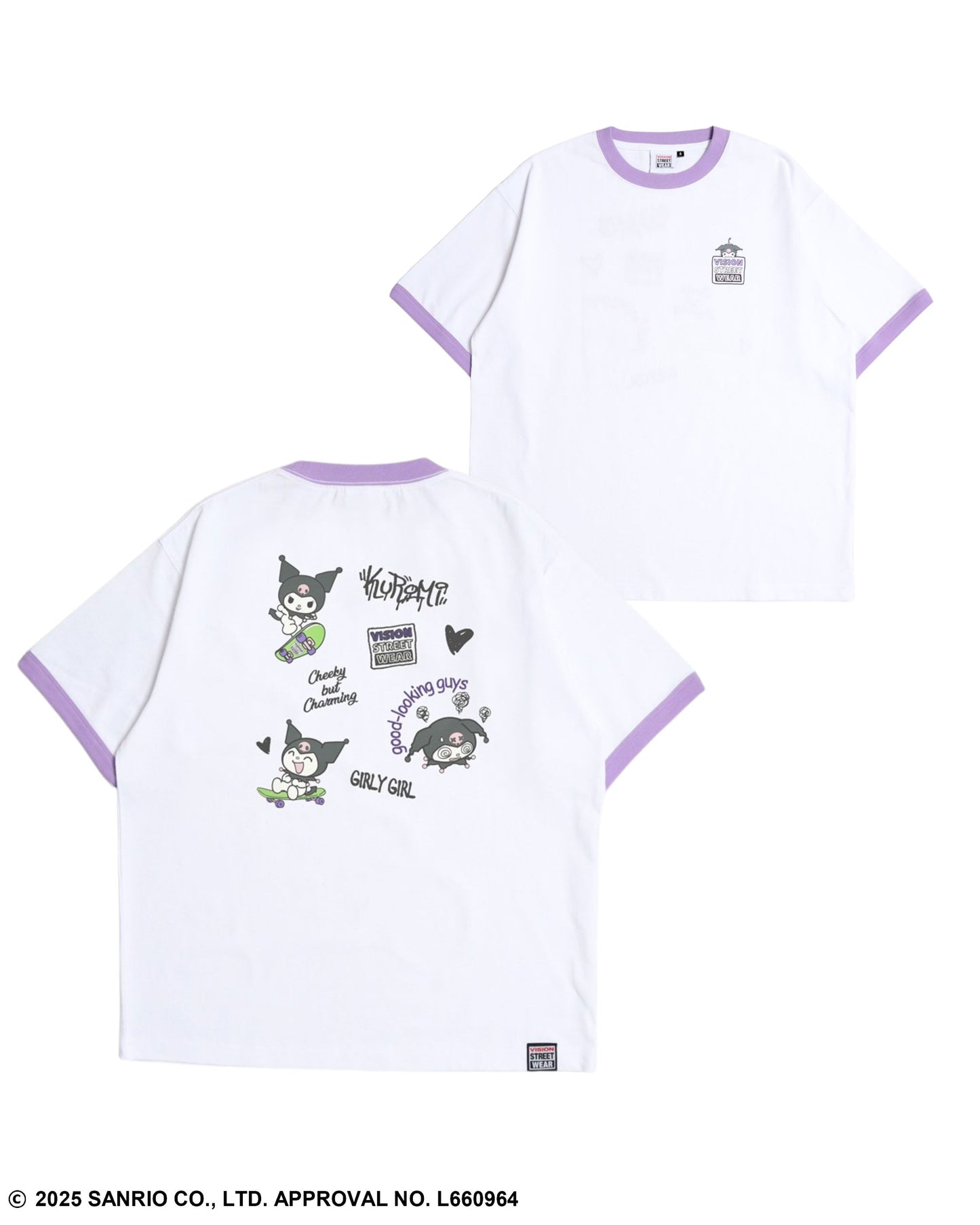 【サンリオキャラクターズ】Kuromi T-shirt