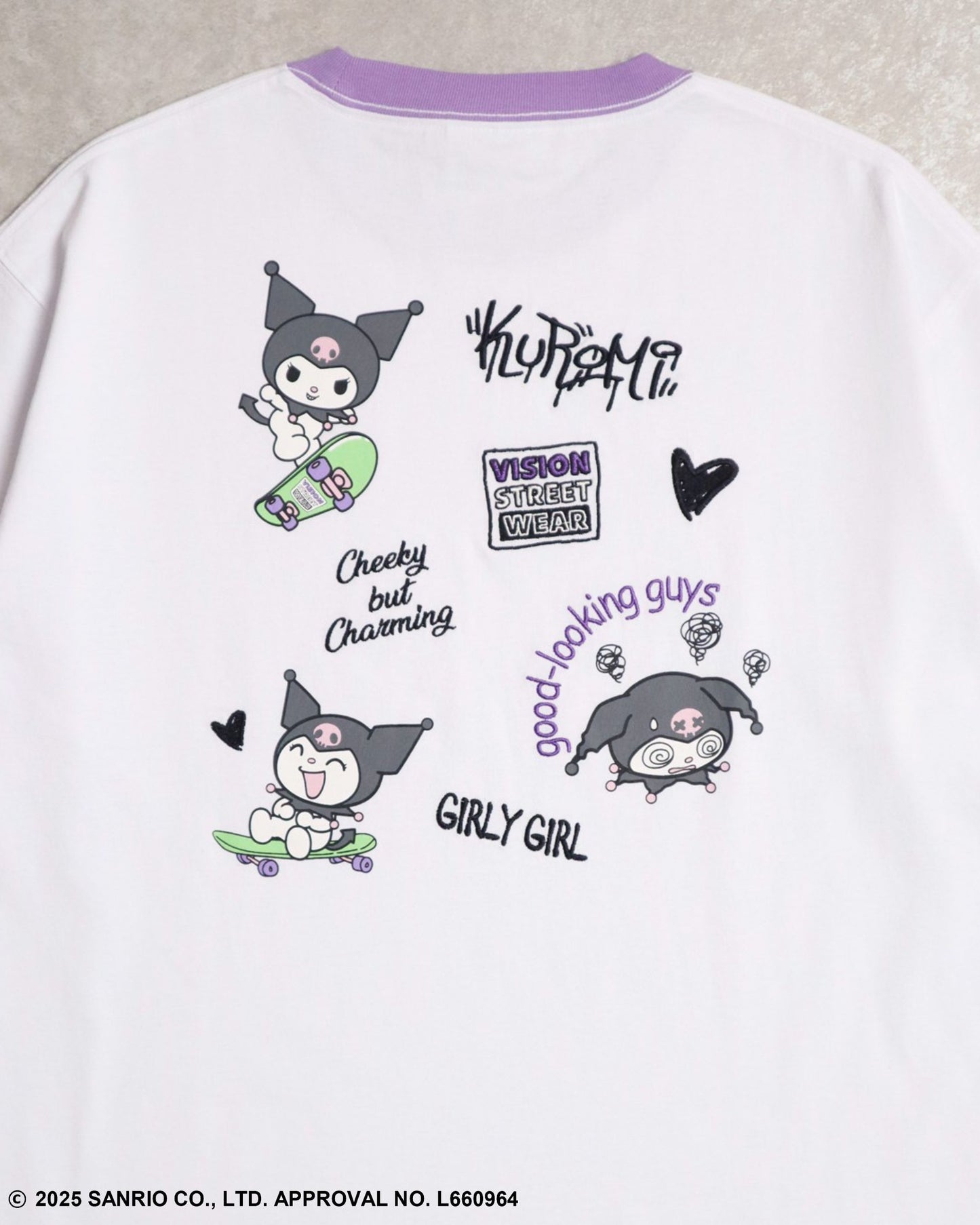 【サンリオキャラクターズ】Kuromi T-shirt