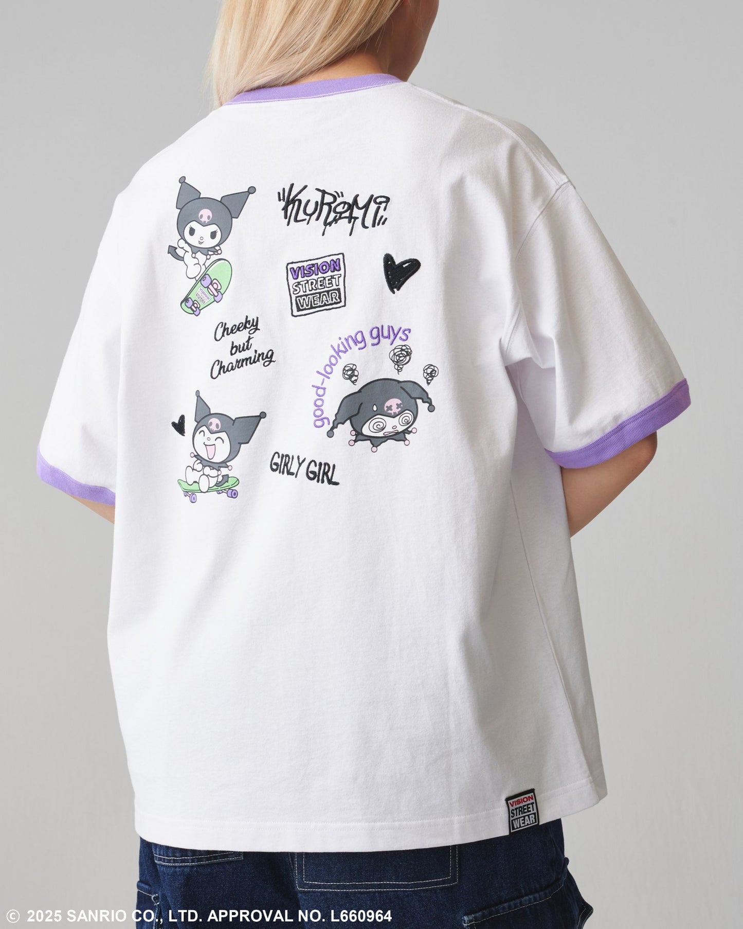 【サンリオキャラクターズ】Kuromi T-shirt