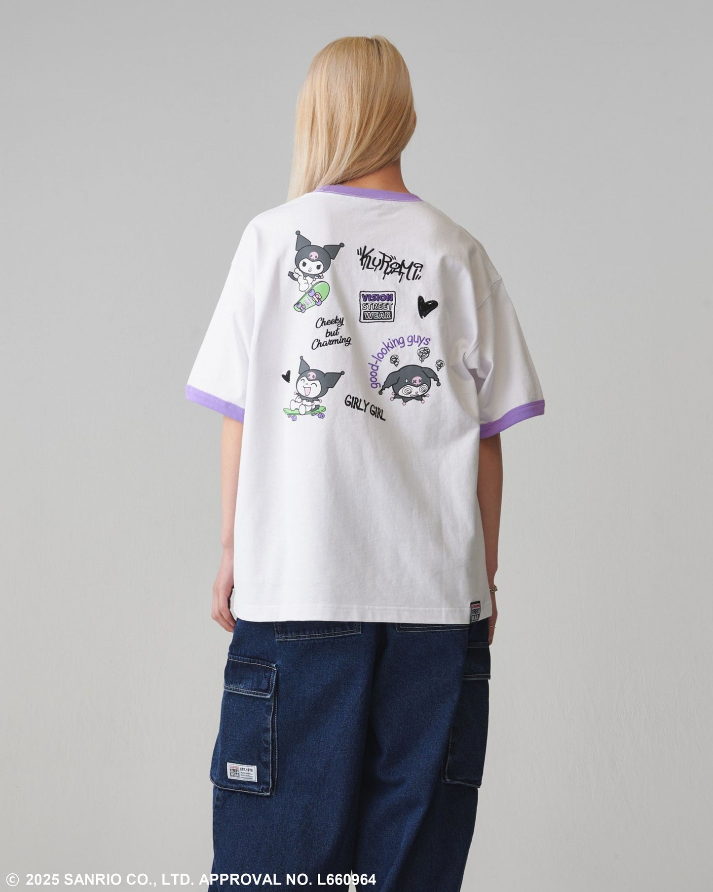 【サンリオキャラクターズ】Kuromi T-shirt