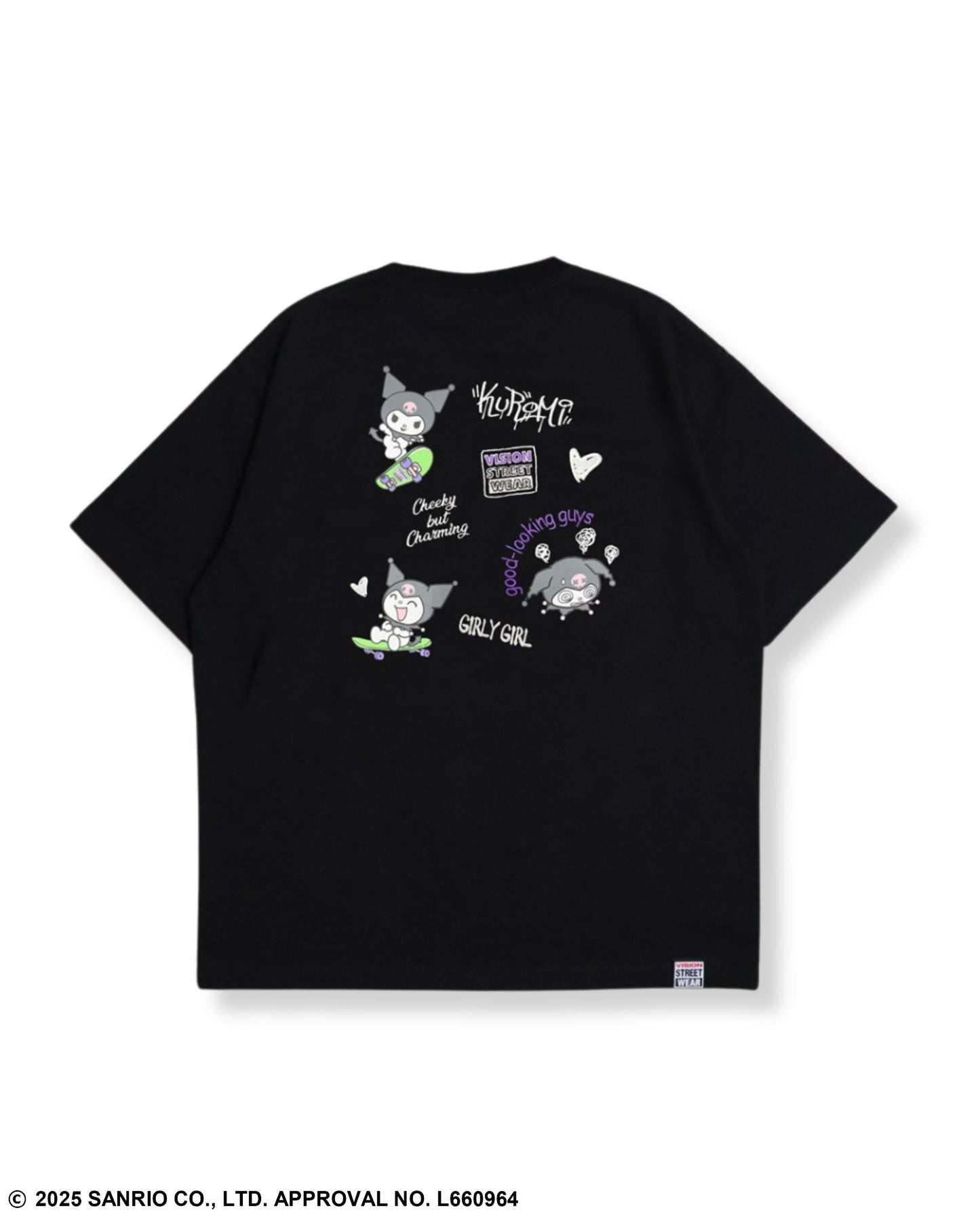【サンリオキャラクターズ】Kuromi T-shirt