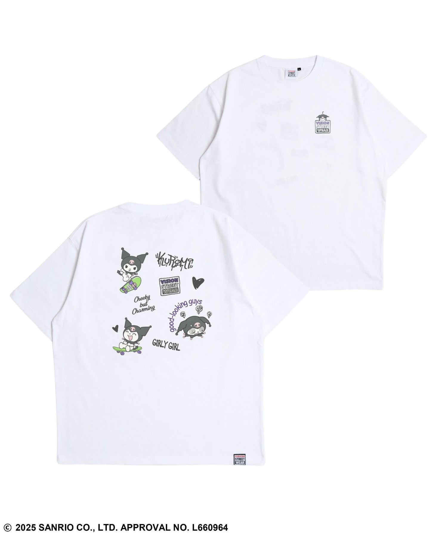 【サンリオキャラクターズ】Kuromi T-shirt