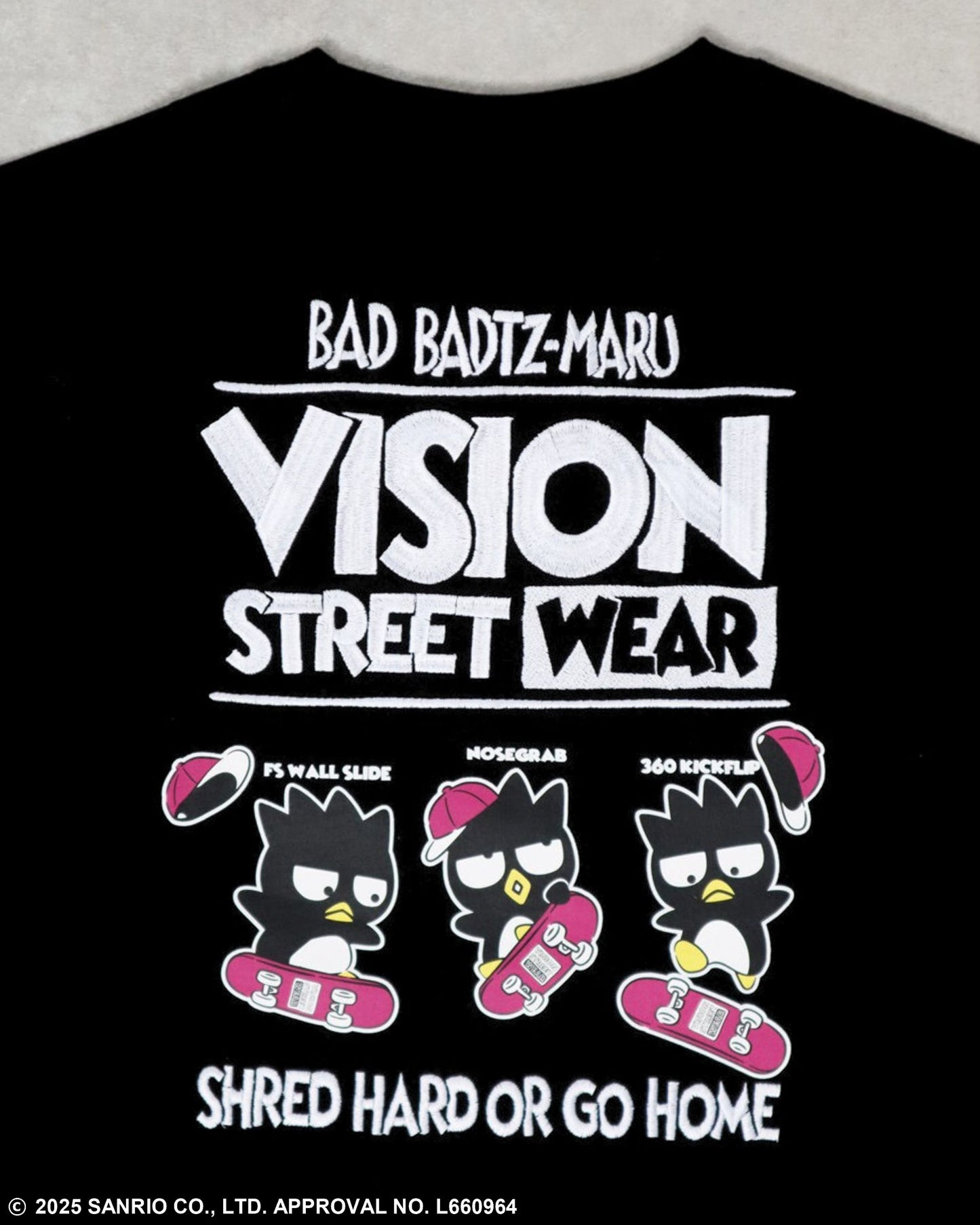 【サンリオキャラクターズ】Bad Badtz-maru T-shirt
