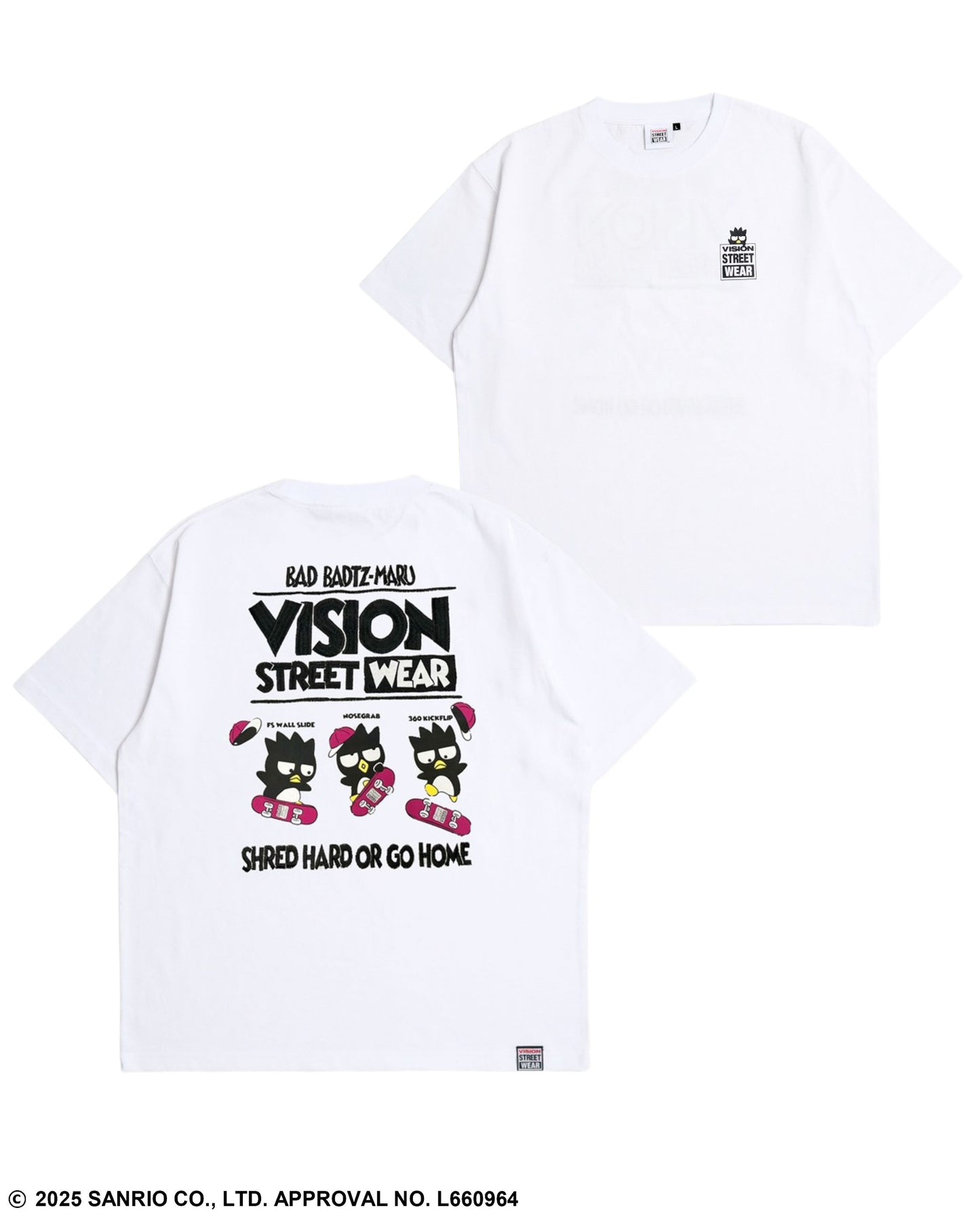【サンリオキャラクターズ】Bad Badtz-maru T-shirt