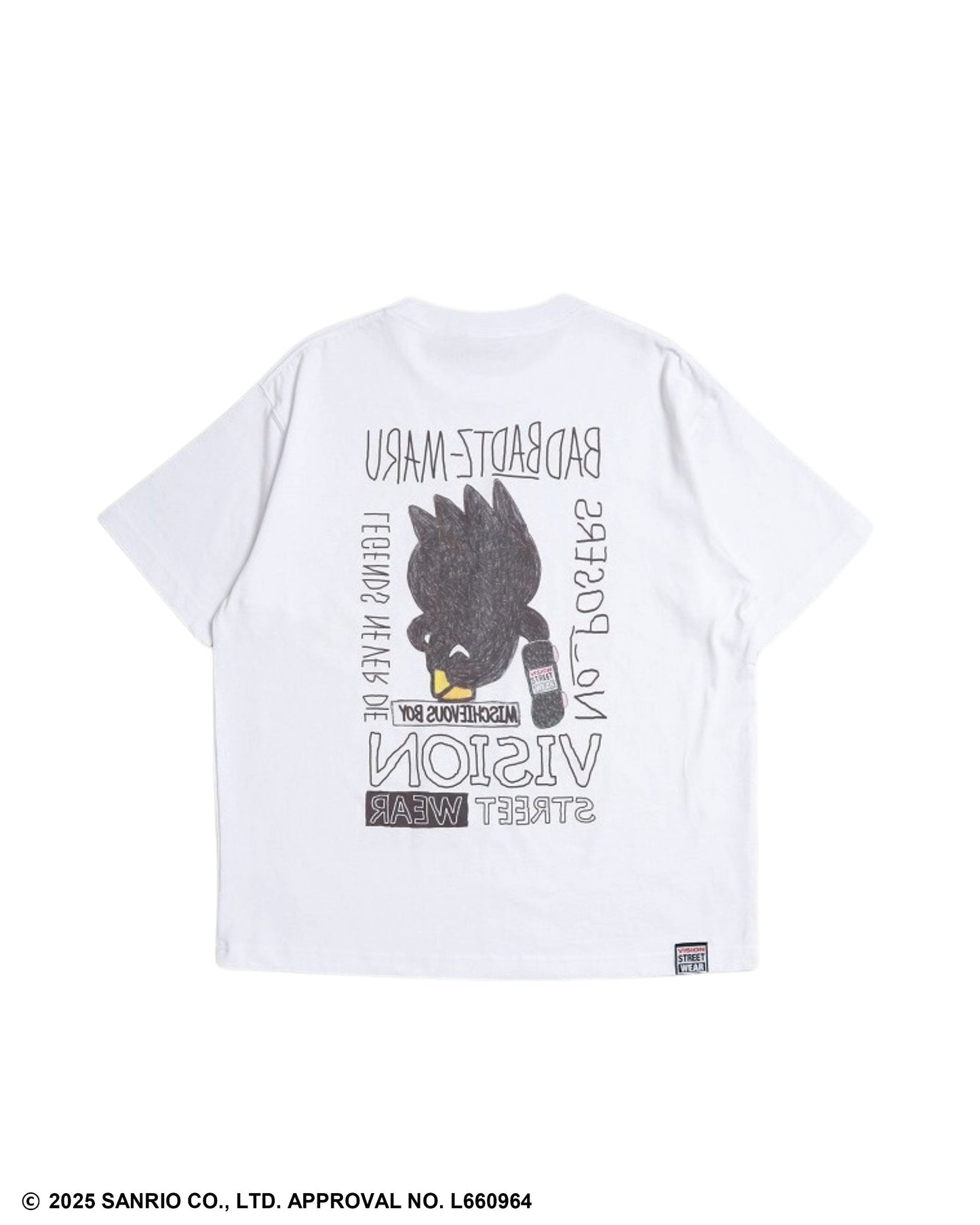 【サンリオキャラクターズ】Bad Badtz-maru F/B T-shirt