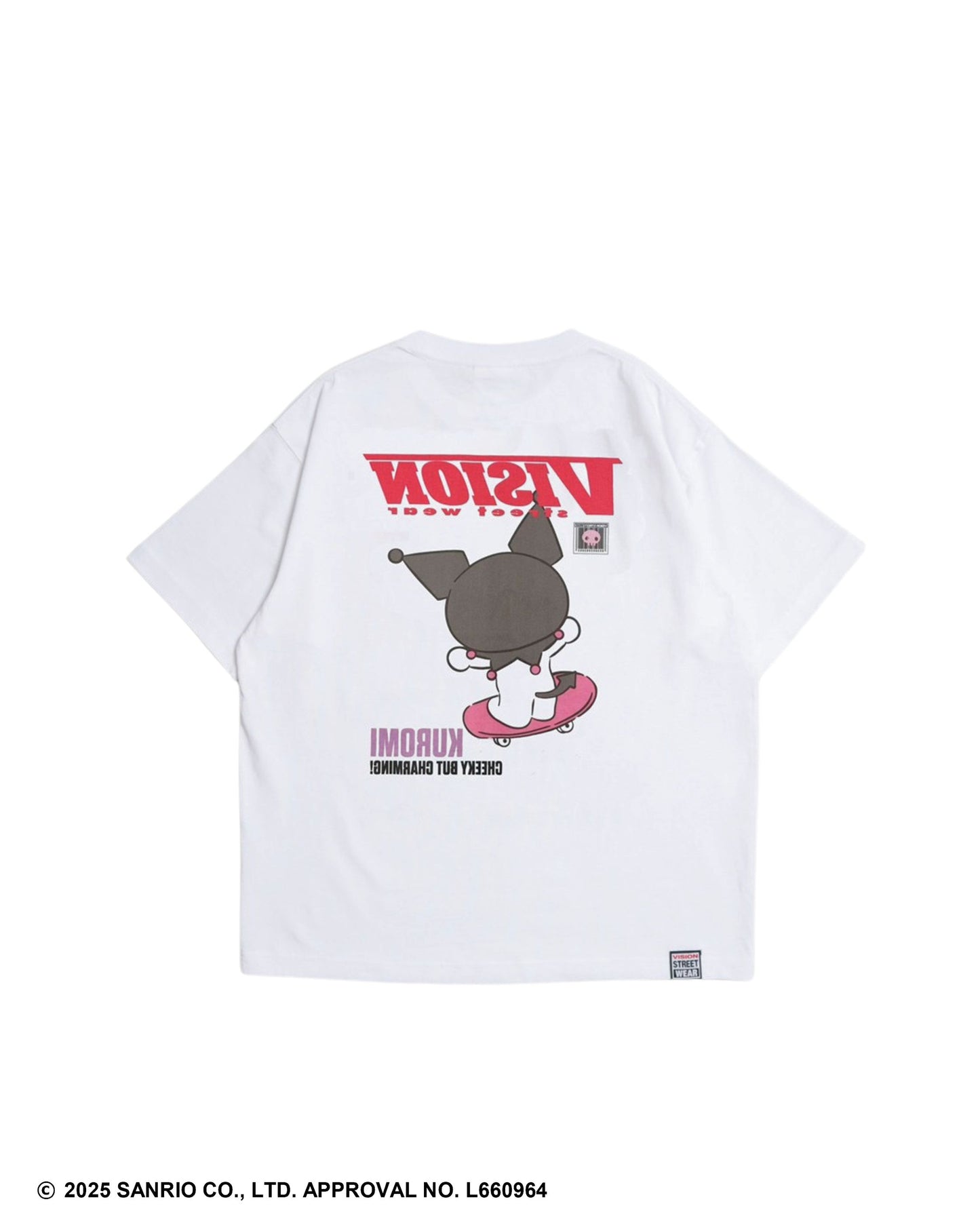 【サンリオキャラクターズ】Kuromi F/B T-shirt