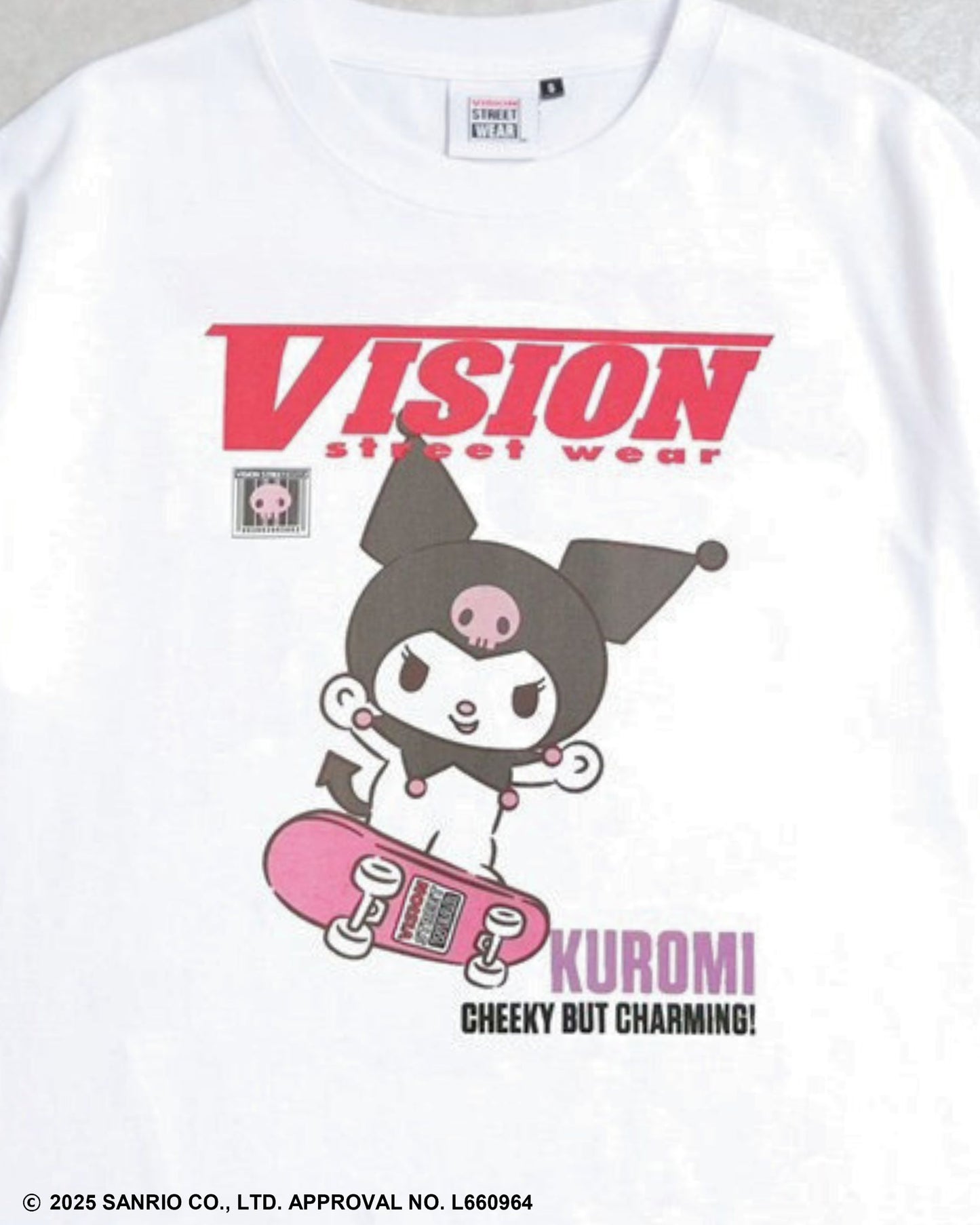 【サンリオキャラクターズ】Kuromi F/B T-shirt