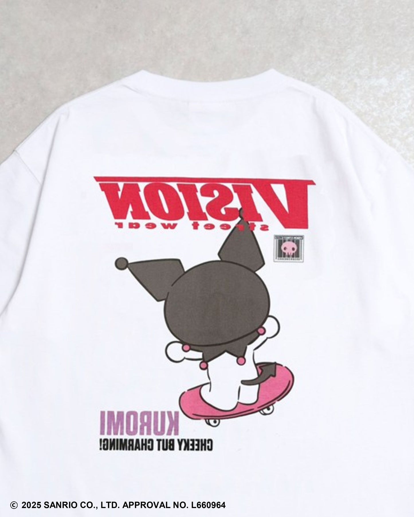 【サンリオキャラクターズ】Kuromi F/B T-shirt