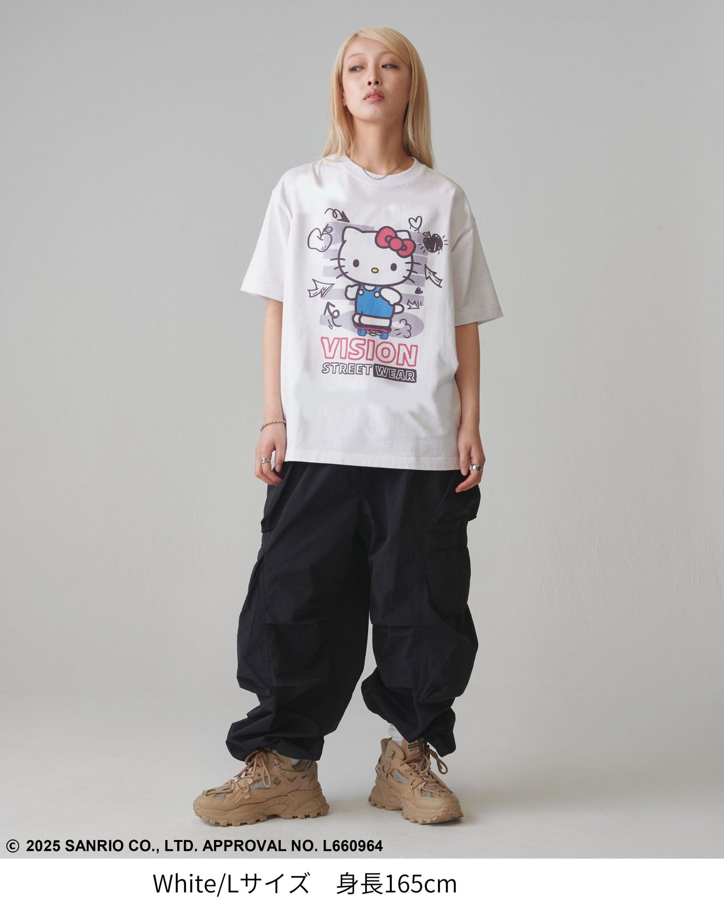 【サンリオキャラクターズ】Hello Kitty F/B T-shirt