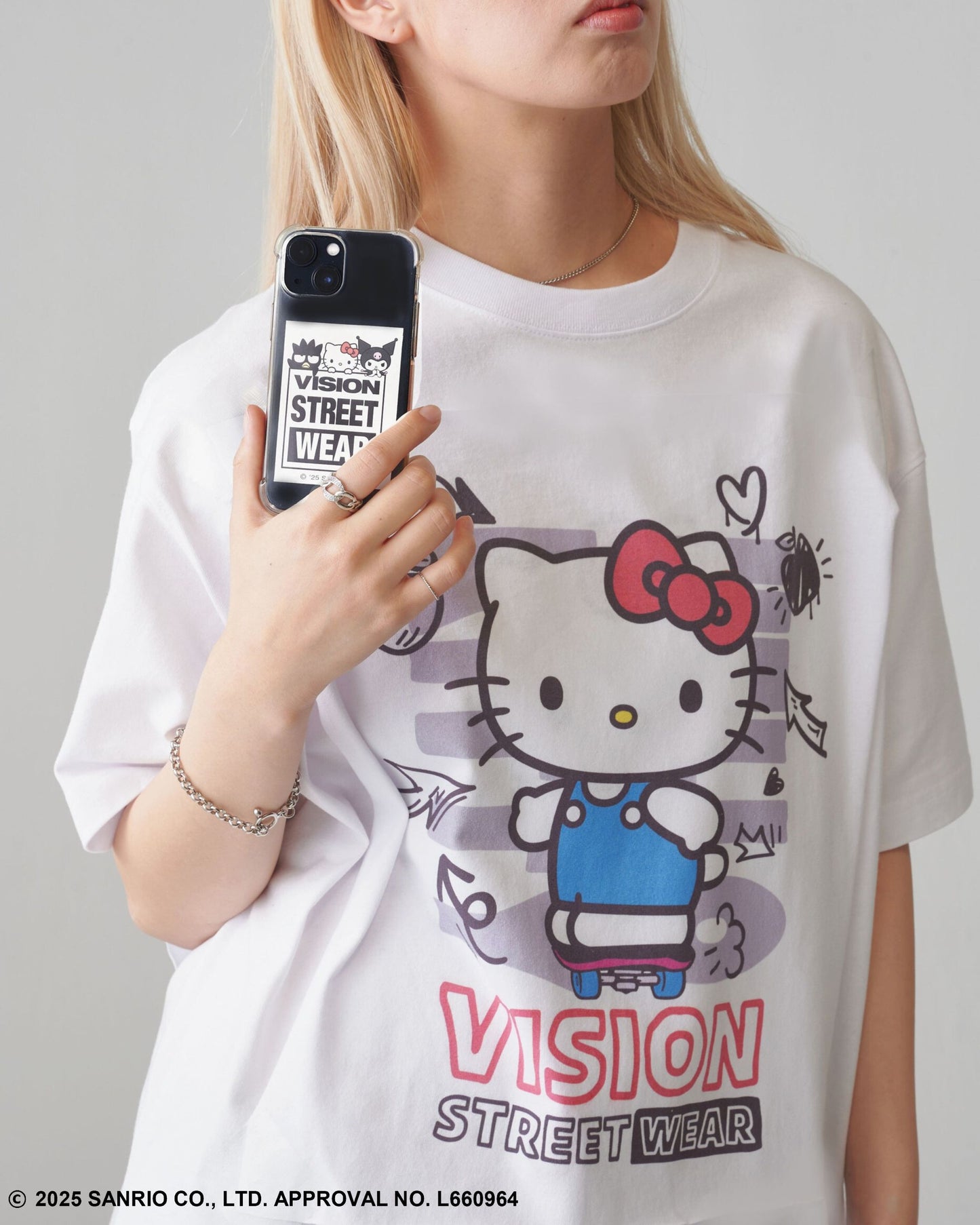 【サンリオキャラクターズ】Hello Kitty F/B T-shirt
