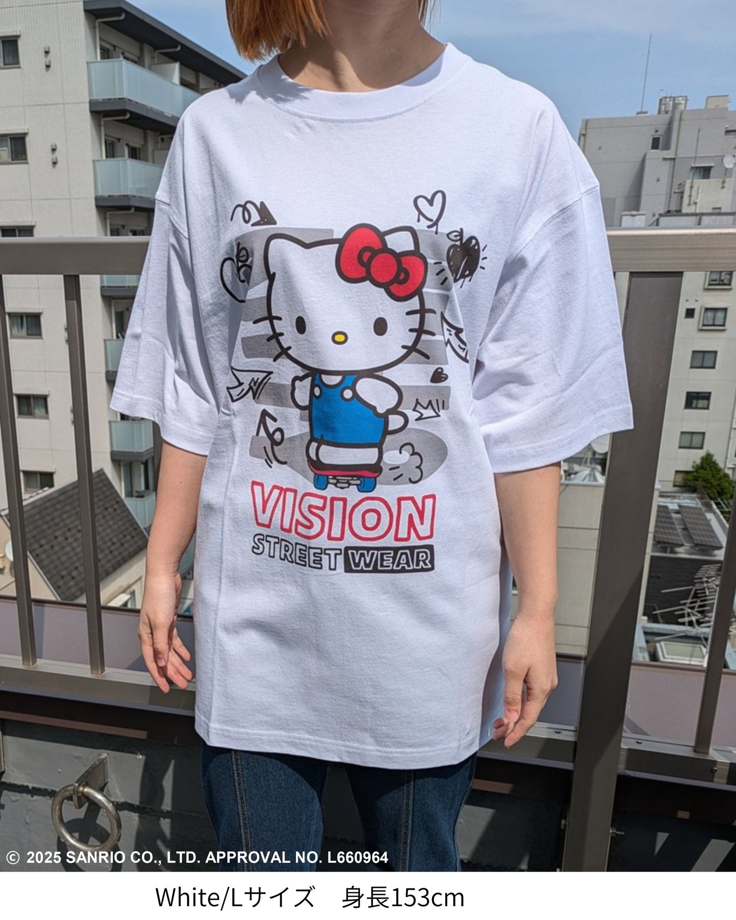 【サンリオキャラクターズ】Hello Kitty F/B T-shirt