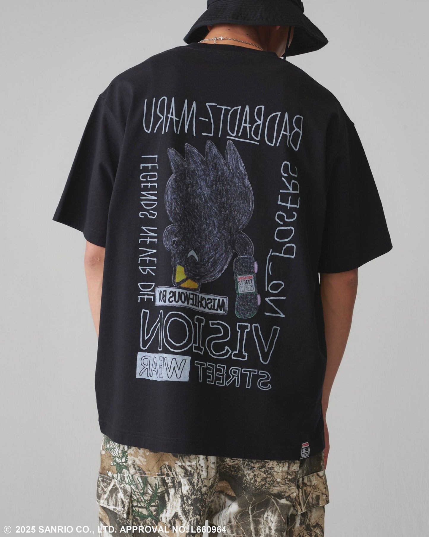 【サンリオキャラクターズ】Bad Badtz-maru F/B T-shirt