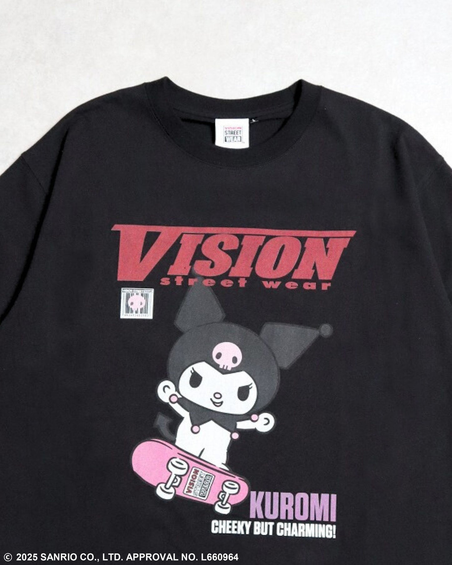【サンリオキャラクターズ】Kuromi F/B T-shirt