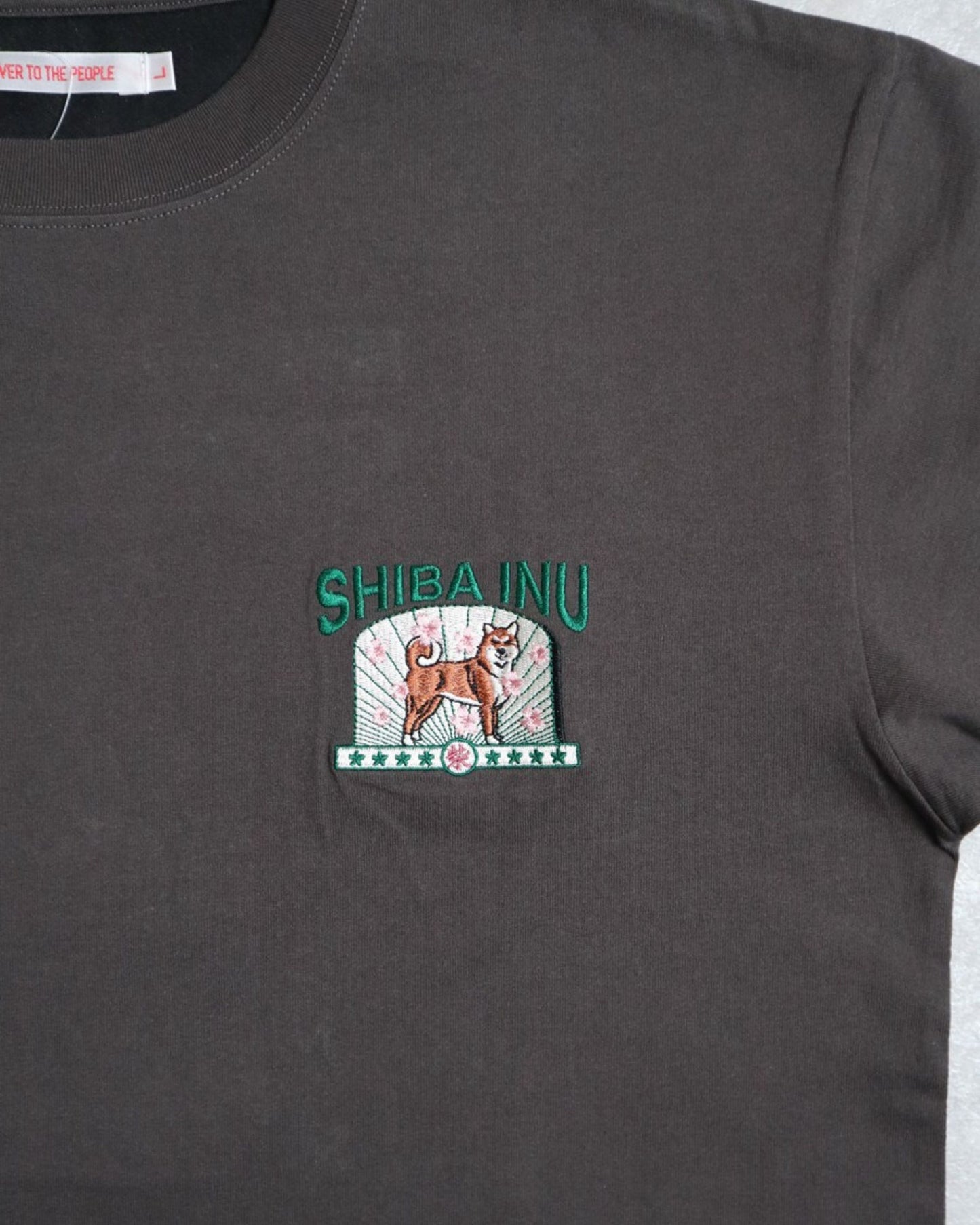 【JapanSeries】SHIBAINU Embroidered Tee